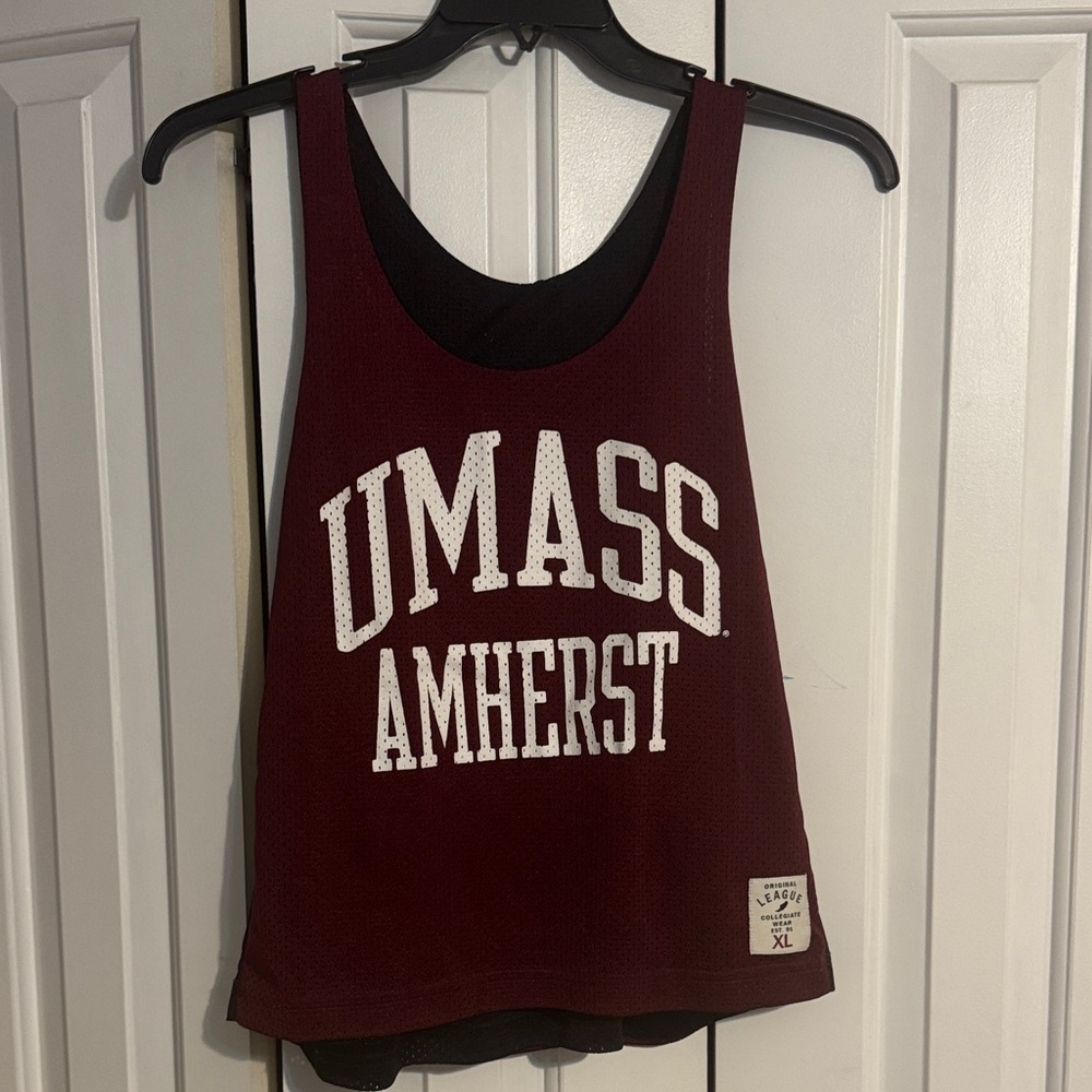 UMass Amherst Maroon and Black Reversible Pinny/Tank Top